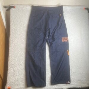 DC Shoes Active Terrain Unit Convertible Cargo Pants Navy Orange Mens 38 No 07